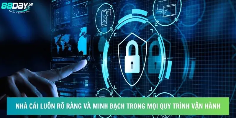 Nhà cái luôn rõ ràng và minh bạch trong mọi quy trình vận hành