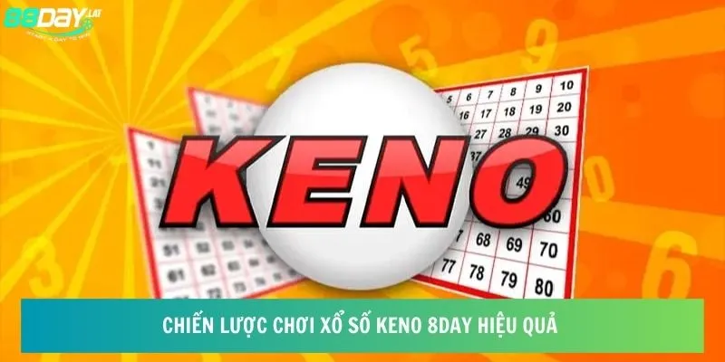 Chiến lược chơi Xổ số Keno 8day hiệu quả 